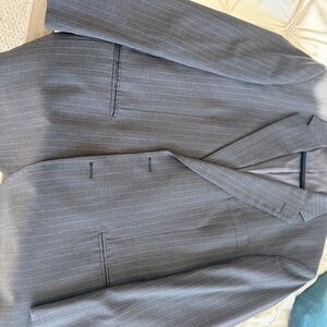 Brooks Brothers Charcoal Pinstripe Suit